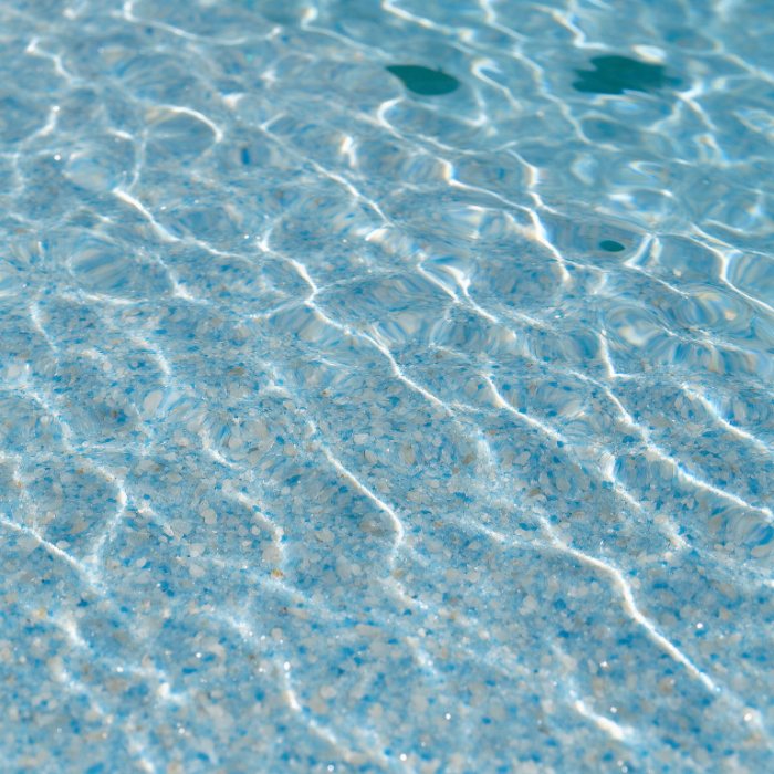 Quartz pool finish